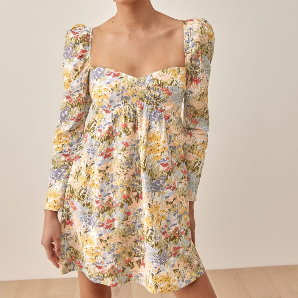 Reformation Kenzie Dress in Countryside size 0